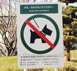 126 東京都江戸川区 犬の看板